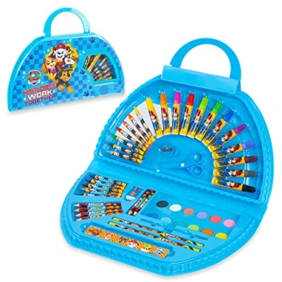 Afbeelding van Paw Patrol schilderset set schilderen en kleuren voor kinderen (blauw)