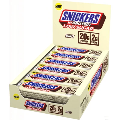 Afbeelding van Snickers White Low Sugar High Protein Bar 12 repen Chocolate