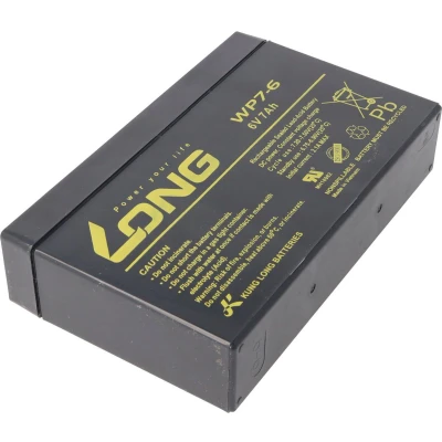 Afbeelding van Kung Long WP7 6 accukabel Volt 7Ah, Faston 6,3 mm