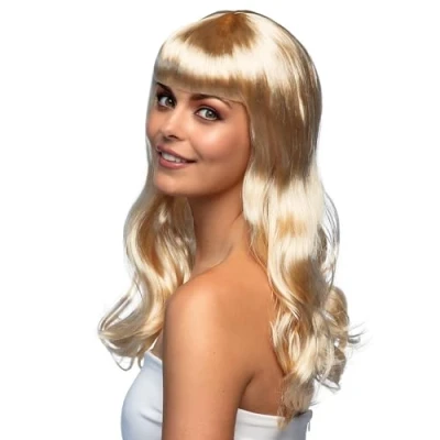 Afbeelding van Boland Pruik Chique Blond Golvend Lang Vrouwen Glitter and Glamour