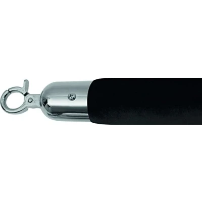 Afbeelding van Afzetkoord Easy serie zilver en zwart