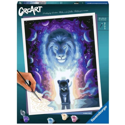 Afbeelding van Set voor verven op nummer Ravensburger 23516 24 x 30 cm 1 Onderdelen