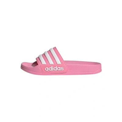 Afbeelding van adidas Adilette Shower Slides Teenslippers Uniseks kinderen, Bliss Pink/Ftwr Wit/Bliss Roze