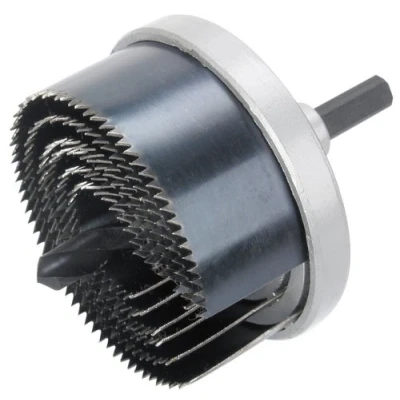 Afbeelding van Wolfcraft 2165000 Gatenzaag met meerdere zaagbladen gatenzaag, 6 bladen zaagdiepte 23 mm diameter 25, 32, 40, 45, 54, 65 mm, zeskantige schacht 8