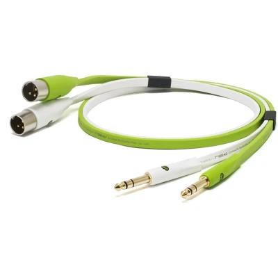 Afbeelding van NEO by Oyaide d+ 2x 6,3mm Jack balanced 2xXLR male, Class B, 2,0m Kabel voor DJs