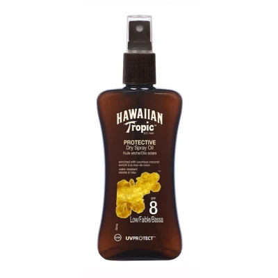 Afbeelding van Beschermende Olie Coconut &amp; Papaya Hawaiian Tropic Spf 8 (200 ml)