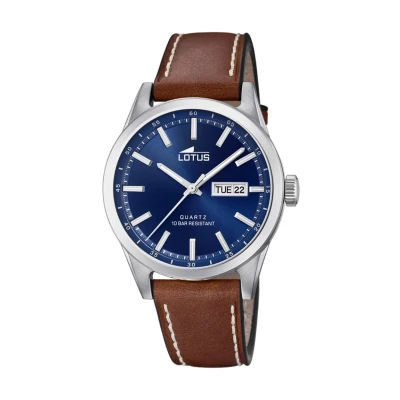 Afbeelding van Lotus Classics BELT Horloge, Heren, Maat: One Size, Blue