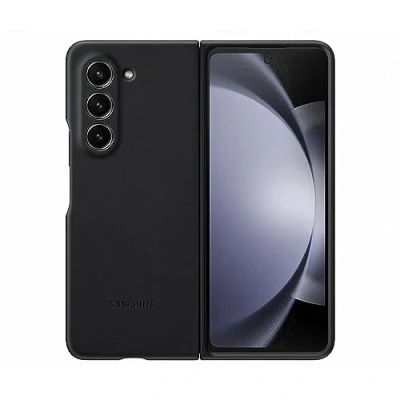 Afbeelding van Samsung Cover Vegan leather Galaxy Z Fold5 Grafiet (ef vf946pbegww)