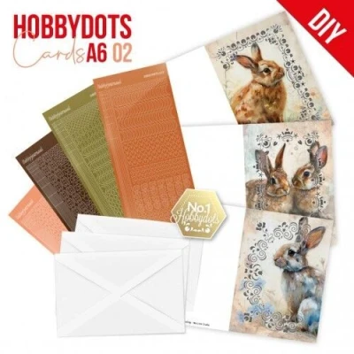 Afbeelding van Dot and Do Cards A6 1 Rabbit