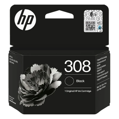 Image de HP 308 Cartouche d’encre authentique Noir