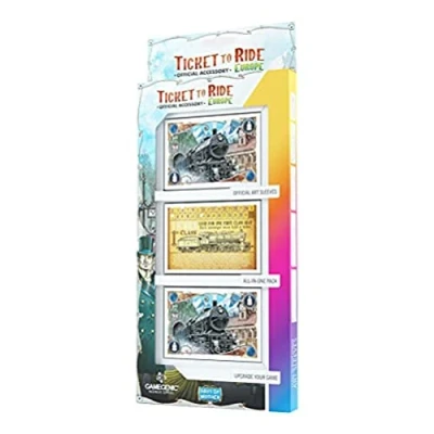 Image de Carte à collectionner Asmodee Pack de protèges cartes Les Aventuriers du Rail Europe