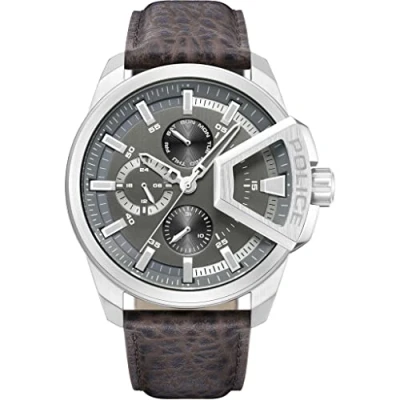 Afbeelding van Police UHR Underlined Chronograaf, Heren, Maat: One Size, Grau