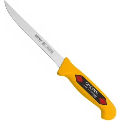 Afbeelding van Eikaso Solingen Vleesmes Geel Lemmet 15 cm Semi Flexibel