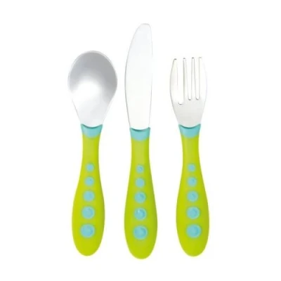 Image de tigex set de 3 couverts inox colors