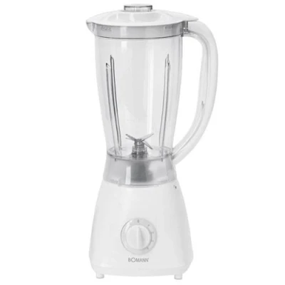 Image de Bomann 603780 blender, 500 watts, transparent / blanc