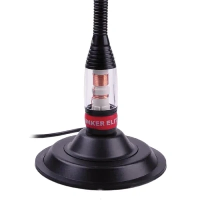 Afbeelding van Sunker Elite CB115 CB Draadloze radio antenne met magnetische voet, 4 dBi 600 W, 148 cm DELTA 821B