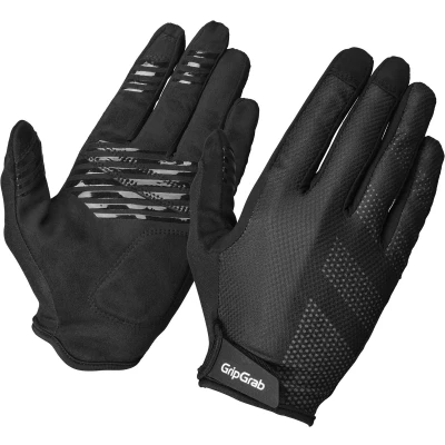 Afbeelding van Gripgrab RIDE LITE Padded FULL Finger Summer Glove Unisex Handschoenen, Maat: Medium, Black
