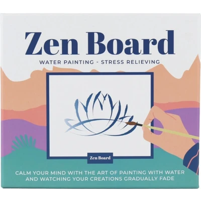 Afbeelding van Gift Republic DIY Zen Board Water Painting