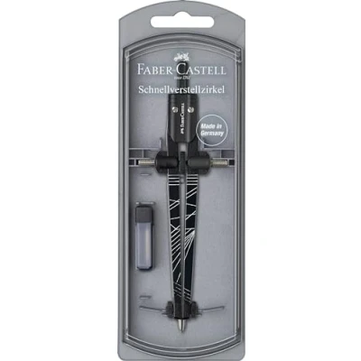Afbeelding van FABER CASTELL 174488 Twister snelverstelpasser, verkrijgbaar in 3 verschillende motieven, geen keuze mogelijk, 1 stuk