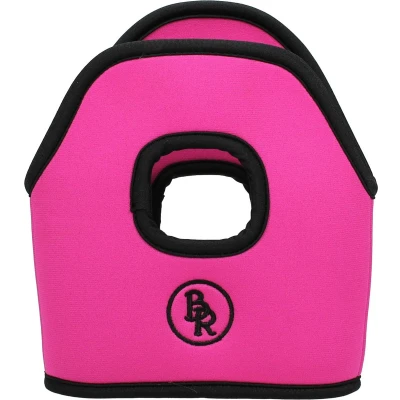 Afbeelding van BR Stijgbeugelhoesjes Neopreen Helder Roze XL