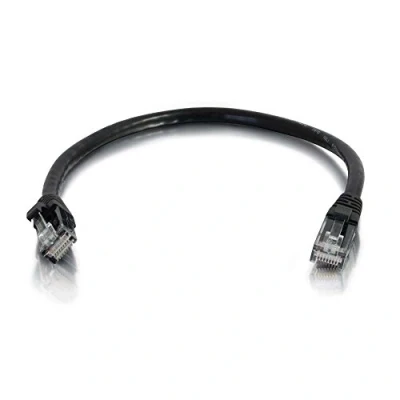 Image de C2G Cat5e Booted Unshielded (UTP) Network Patch Cable cordon de raccordement 30 cm noir