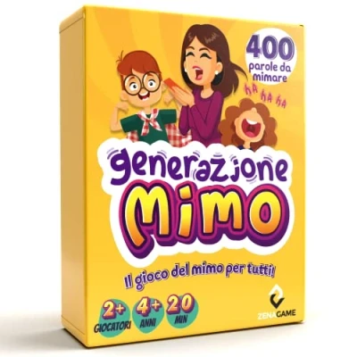 Afbeelding van ZENAGAME Mime Generation, Zenagame, bordspellen, ;ime spel, spellen voor kinderen en volwassenen, doosspellen, speelkaarten, kinderspellen vanaf 4 jaar