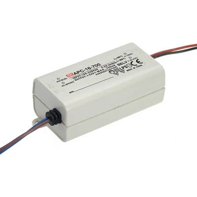 Afbeelding van Mean Well APC 16 700 LED driver Constante stroomsterkte W 0.7 A 9 24 V/DC Niet dimbaar, Overbelastingsbescherming 1 stuk(s)