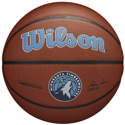 Afbeelding van Wilson NBA Team Alliance Timberwolves basketbal blauw