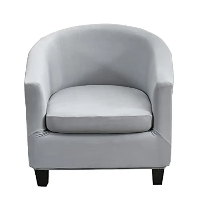 Afbeelding van Chesterfield Cabolet stoelhoes, 2 stuks, clubstoel, rekbaar, Tullsta cabriolet