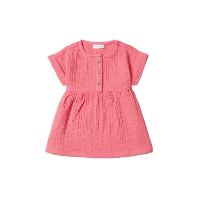 Afbeelding van Noppies Chambery Jurk voor kinderen, Maat: 62, Camelia rose