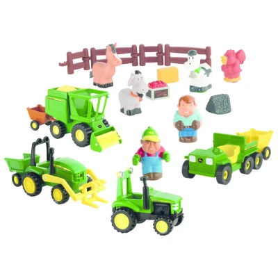 Afbeelding van John Deere boerderij speelset van Britains