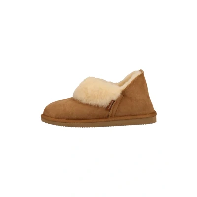 Afbeelding van Shepherd Pantoffels, Dames, Maat: 37, Chestnut Leer