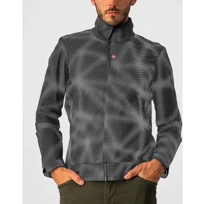 Afbeelding van Castelli Casual regenjack Heren Zwart COMMUTER REFLEX JACKET LIGHT BLACK L