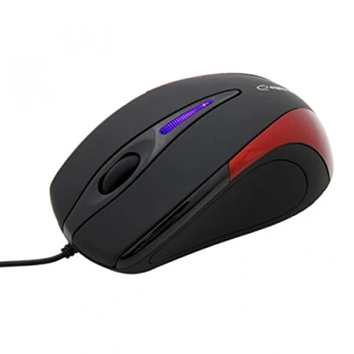 Afbeelding van Optische Muis Esperanza EM102R Zwart Rood Zwart/Rood Rood/Zwart
