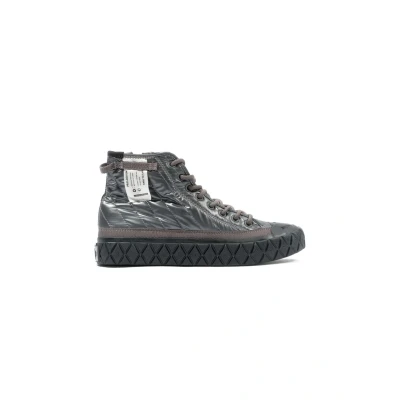 Afbeelding van Palladium ACE Veterboots silvercoloured, Dames, Maat: 38, Silver coloured Textiel