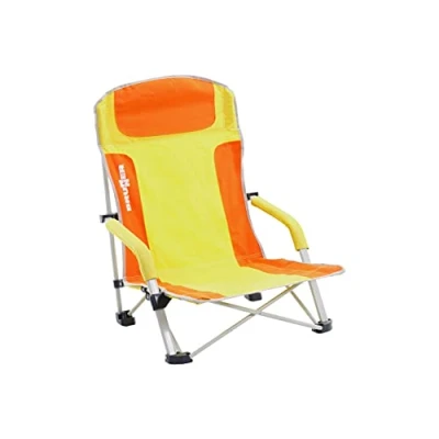 Afbeelding van Brunner strandstoel Bula geel/oranje