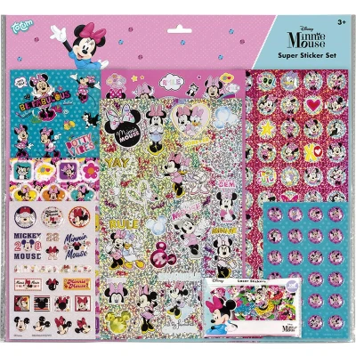Afbeelding van Super Stickerset Minnie Mouse