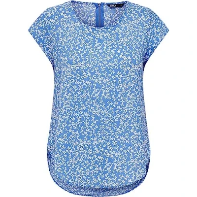 Afbeelding van ONLY Dames Onlvic S/S Aop Top Noos Ptm T shirt