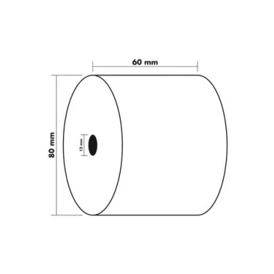 Afbeelding van Exacompta 40970E 30x Bob 1pli therm 55g 6