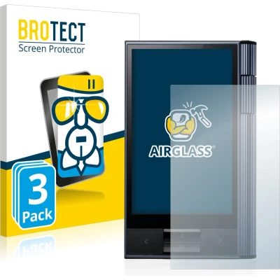 Afbeelding van BROTECT Screenprotector voor Astell&amp;Kern AK KANN Folie Beschermfolie Beschermglas transparant (3 Stuks)