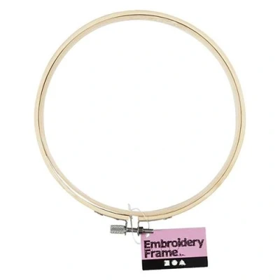 Image de Creotime cadre de broderie en bois 15 cm chacun