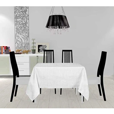 Image de Soleil docre nappe carrée galaxy 180x180 cm blanc 814015