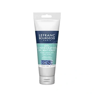 Image de Lefranc Bourgeois Additif Gel À Intégration de Matières Brillant 120ml