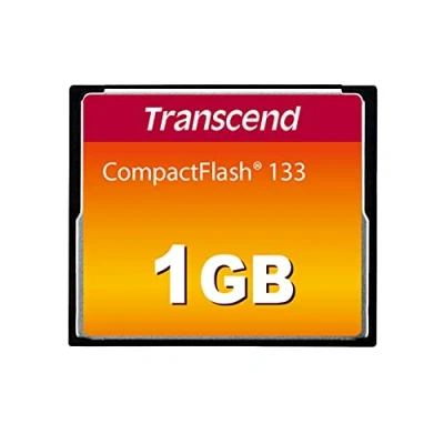 Afbeelding van Opslag: Flash geheugenkaarten: Transcend CompactFlash/1GB MLC 133X