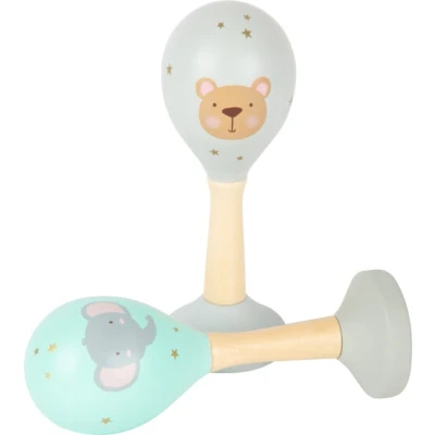 Afbeelding van Small Foot Muziek Rammelaars Pastel