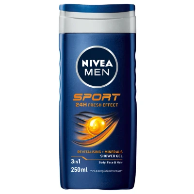 Afbeelding van Nivea Men Sport Douchegel 250ml