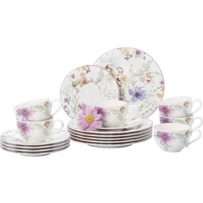 Afbeelding van Villeroy &amp; Boch Koffieset Mariefleur Basic 18 delig
