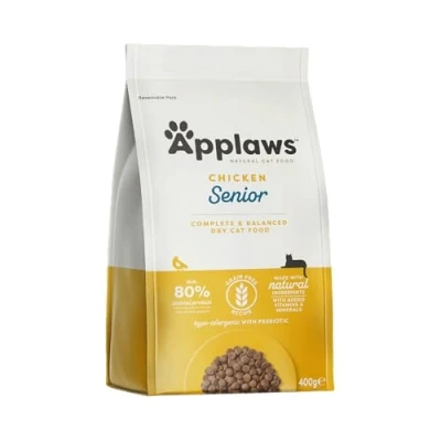 Afbeelding van Applaws graanvrij Senior Kip Kattenvoer 400 g