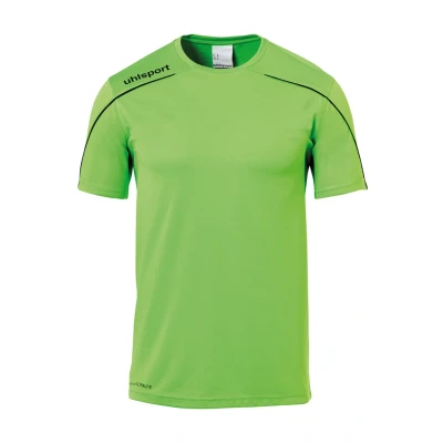 Afbeelding van uhlsport Stream Tshirt print voor kinderen, Maat: 116, Fluo grün schwarz