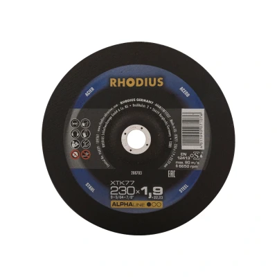 Afbeelding van Doorslijpschijf 230x1.9 mm metaal RHODIUS